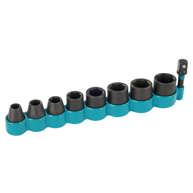 JEU DE DOUILLE 3/8''DR SAE 9 PCS IMPACT MAKITA