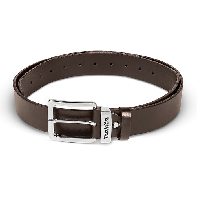 CEINTURE EN CUIR BRUNE L MAKITA