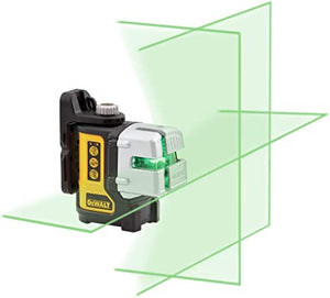 DeWALT Niveau laser, multiligne, vert, portée de 9,5 m