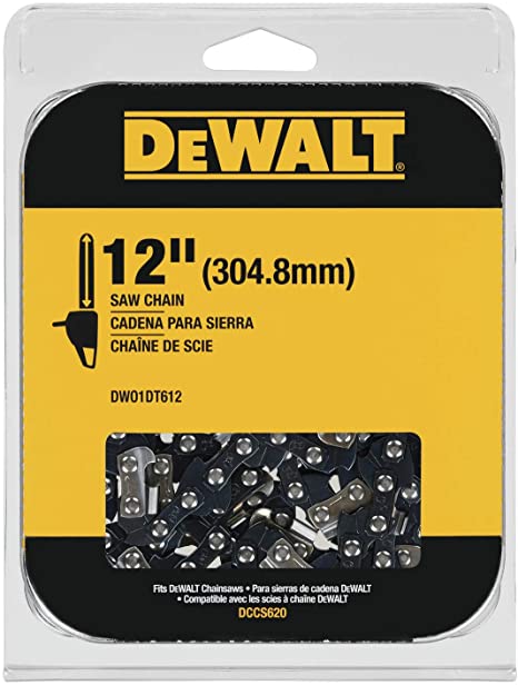 DeWALT Lame de scie à chaîne noir 12"