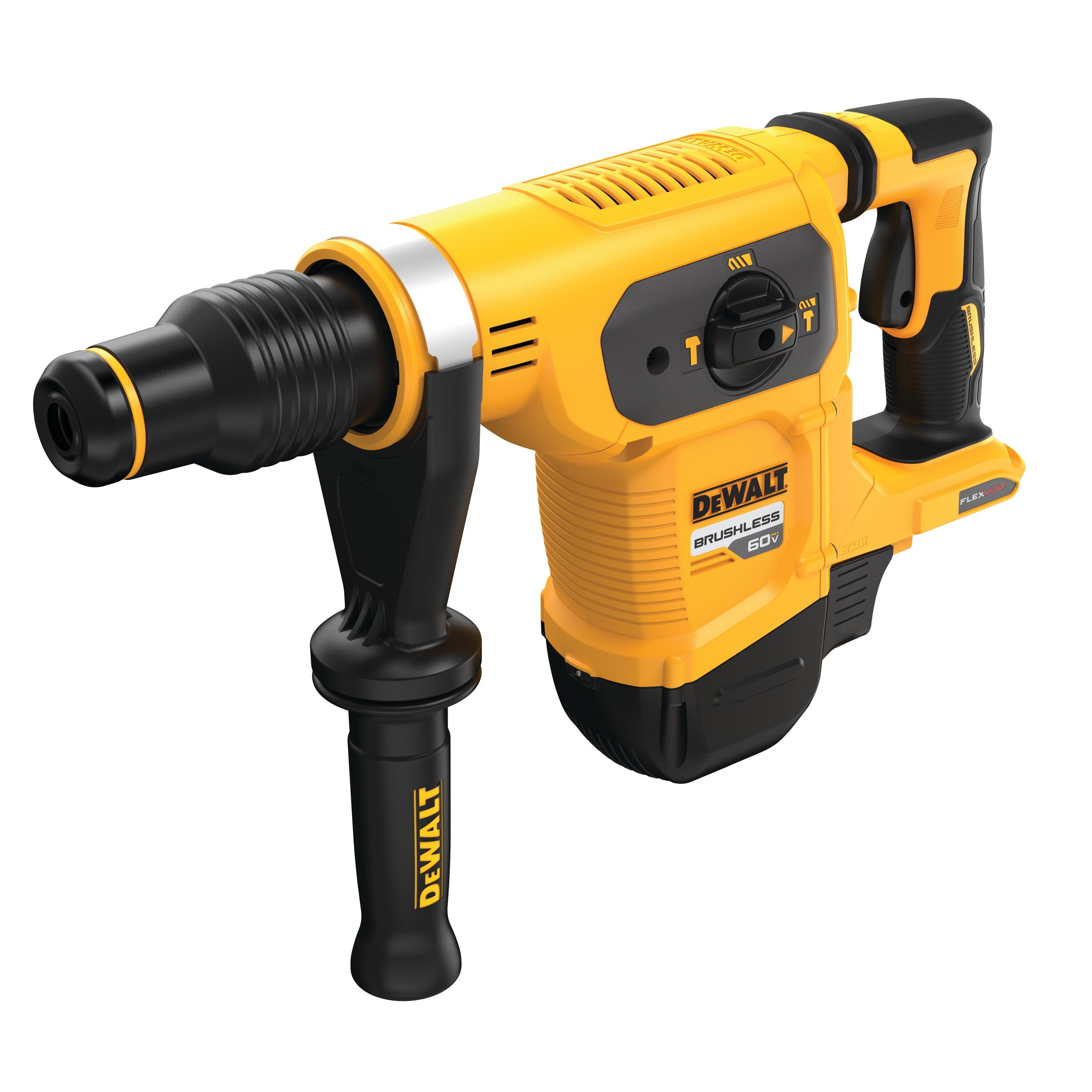 DeWALT Marteau à percussion mixte SDS MAX de 1-9/16" 60V MAX* Flexvolt (OUTIL SEUL)