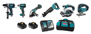 ENSEMBLE 6 OUTILS 4AH MAKITA