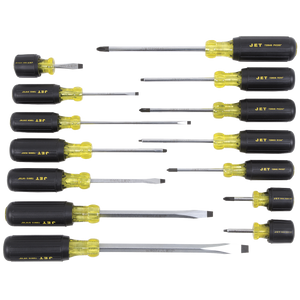 JEU DE 14 TOURNEVIS JET (CUSHION GRIP)