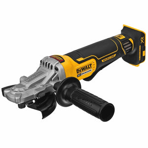 Meuleuse DeWALT à petit angle 5" à tête plate et interrupteur à palette avec frein anti-rebond 20V MAX