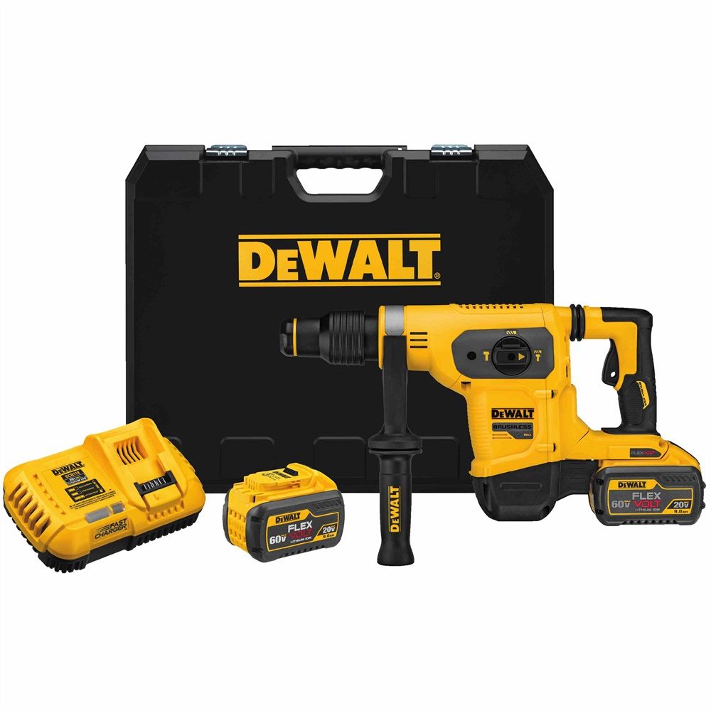 DeWALT Ensemble de marteau mixte SDS MAX* de 1-9/16" 60V MAX* FLEXVOLT